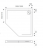 Good Door Пента 90x90 душевой поддон