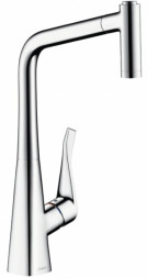 Hansgrohe Metris 14820000 смеситель для кухни с выдвижным изливом
