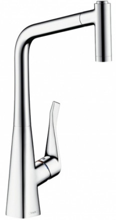 Hansgrohe Metris 14820000 смеситель для кухни с выдвижным изливом