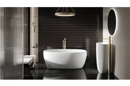 Salini Luce 100122M Ванна отдельностоящая белый 150x75