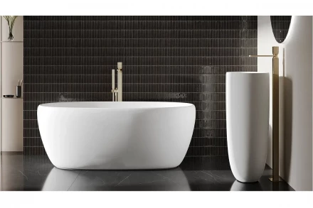 Salini Luce 100122M Ванна отдельностоящая белый 150x75