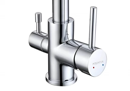AQUATEK ВЕГА AQ1085CR cмеcитель для кухни c подключением к фильтру воды