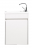 Belbagno PIETRA MINI-400-1A-SO-BL-R Тумба под раковину подвесная