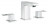 Grohe Eurocube 20351000 смеситель для раковины