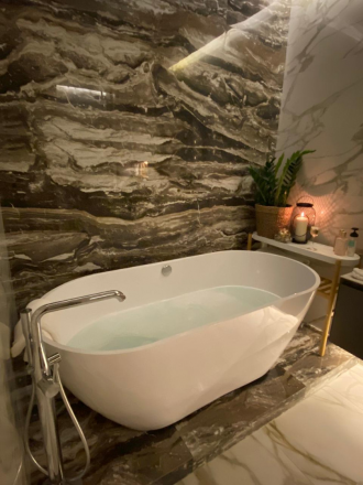 Ванна Castone Эдем 170x80 отдельностоящая с переливом