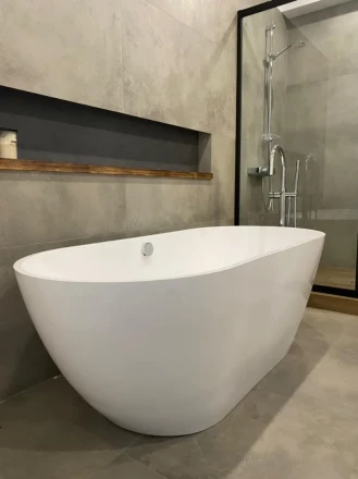 Ванна Castone Эдем 170x80 отдельностоящая с переливом