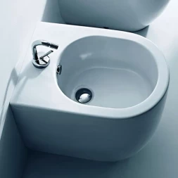 KERASAN Flo А0002321179 биде приставное белый