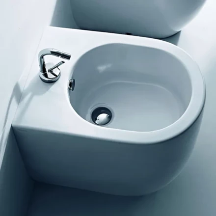 KERASAN Flo А0002321179 биде приставное белый