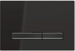 Geberit Sigma 50 115.671.DW.2 Клавиша смыва (черный глянцевый)