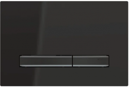 Geberit Sigma 50 115.671.DW.2 Клавиша смыва (черный глянцевый)