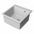 POINT Арбель 51 PN3001W мойка кухонная белый