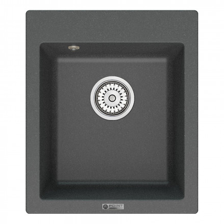 POINT Динара 42 PN3004GR мойка кухонная графит