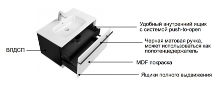 Roca Aneto 857429806 тумба под раковину 60 
