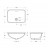 BelBagno BB1006 накладная раковина