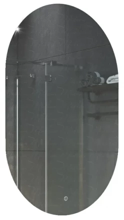 Azario Alone Arco CS00078967 Зеркало влагостойкое с подсветкой и функцией диммера 600х1000