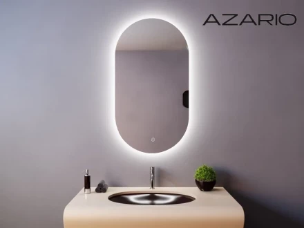 Azario Alone Arco CS00078967 Зеркало влагостойкое с подсветкой и функцией диммера 600х1000