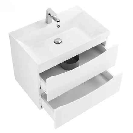 BelBagno MARINO-CER-800-2C-SO-WO-P тумба с раковиной подвесная