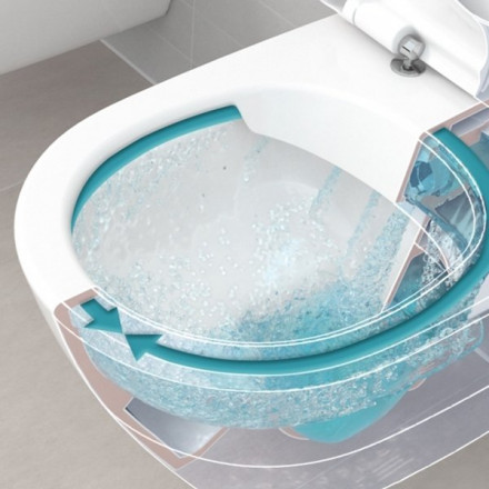 Villeroy Boch Subway 2.0 5614R001 Унитаз подвесной без крышки сиденья