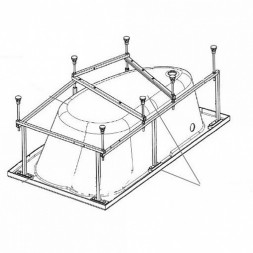 Roca ZRU9302999 Welna монтажный комплект