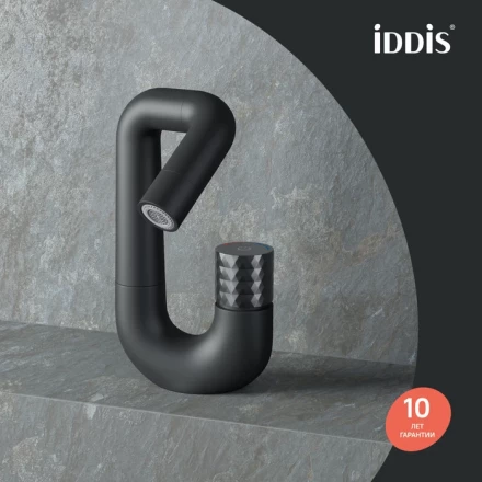 Iddis Twist TWIBLBTi01 смеситель для раковины