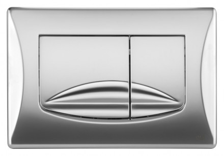 Oli River Dual 638506 кнопка смыва хром матовый