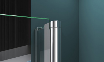 Belbagno ETNA AH12 100x80 душевой угол стекло прозрачное
