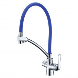 Lemark Comfort LM3070C-Blue смеситель для кухни с подключением к фильтру с питьевой водой