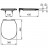 Крышка сиденье с микролифтом Ideal Standard Connect E036601