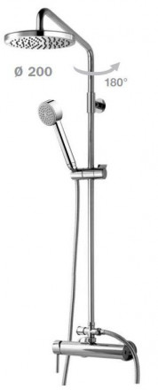 Bossini Zoe L02108 Душевая стойка