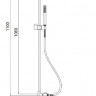Bossini Zoe L02108 Душевая стойка Bossini Zoe L02108 Душевая стойка