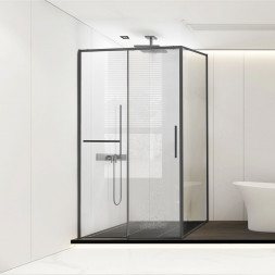 Vincea Slim Soft VSR-1SS9014CLGM душевой уголок