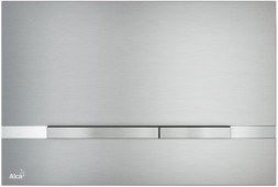 AlcaPlast Flat STRIPE Клавиша смыва (Alunox матовый)