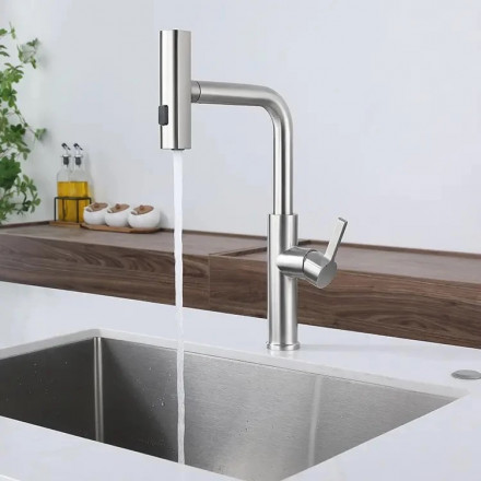 ПрофСан STEEL PSM-300-96 смеситель для кухни