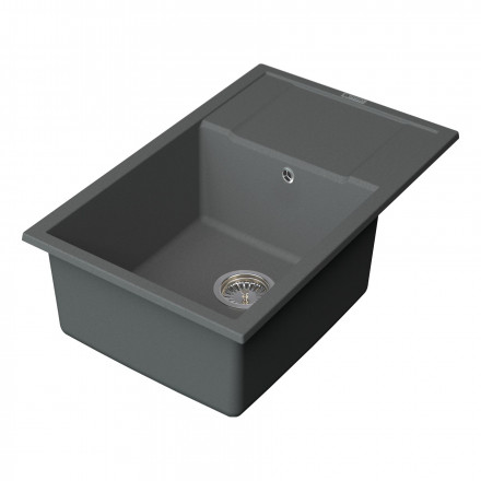 POINT Велета 78 PN3002AL мойка кухонная серый