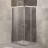 Belbagno UNIQUE-A-2-75/90-P-Cr  душевой угол стекло матовое