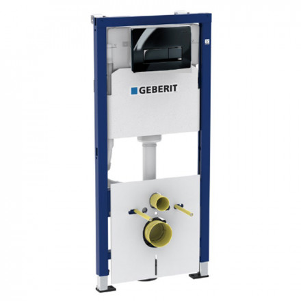 Geberit Delta 50 458.128.DW.1 инсталляция для подвесного унитаза с клавишей