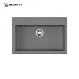 Omoikiri Daisen 77-GR мойка 770x510 leningrad grey