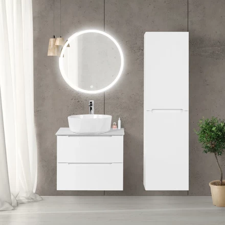 BelBagno KRAFT-1000-2C-PIA-BO тумба с керамической раковиной напольная