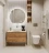 BelBagno KRAFT39-600/390-2C-PIA-RT тумба с раковиной напольная