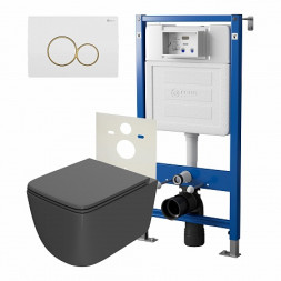 Point PN48020WG Сет Меркурий графит + Клавиша белый золото