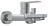 Cersanit SMART А63048 Смеситель для ванны