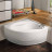 Jacob Delafon Presqu&#039;ile E6045RU-00 Акриловая ванна 145x145