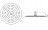 Villeroy Boch TVC00040130061 Universal Верхний душ 300 мм