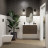 Kerama Marazzi Piano 85 тумба подвесная с ящиками, дымчатый вяз