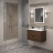 Kerama Marazzi Piano 85 тумба подвесная с ящиками, дымчатый вяз