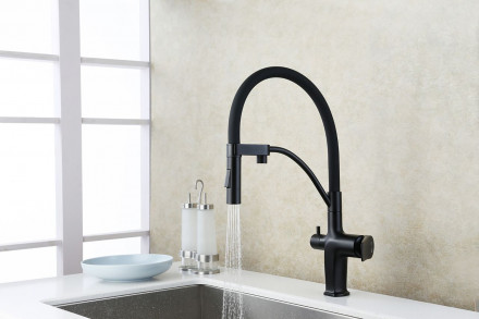 Lemark Bronx LM3761BL смеситель для кухни