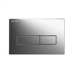AM.PM I110351 ErgoFit М, клавиша для инсталляции пластик, хром глянц