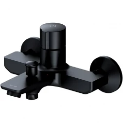 AM.PM X-Joy F85A10522 Смеситель для ванны и душа нажимной TouchReel черный