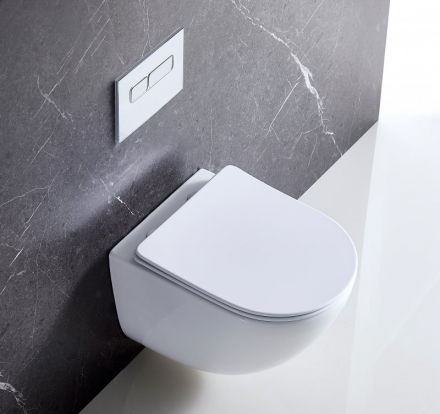 BelBagno Amanda BB051CHR унитаз подвесной (чаша)
