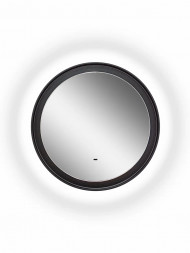 Континент Planet black Led D 600 зеркало с бесконтактным сенсором